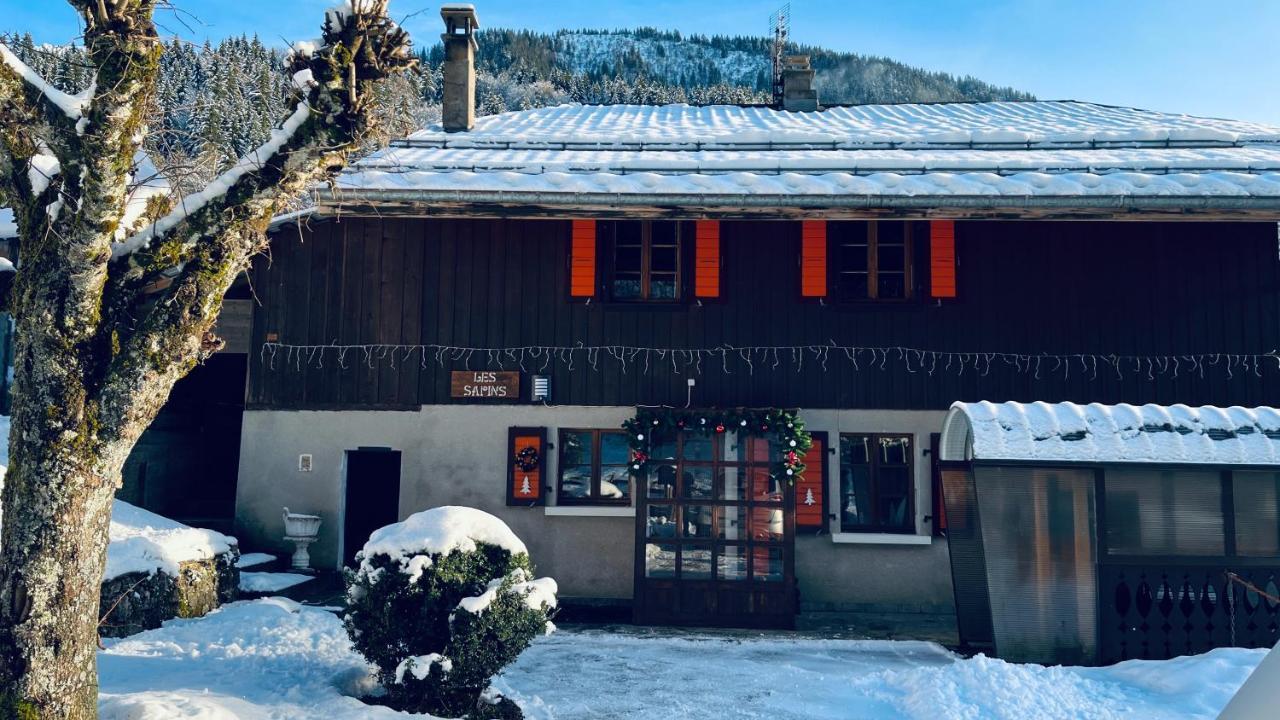 Vila Les Sapins Saint-Jean-dʼAulps Exteriér fotografie